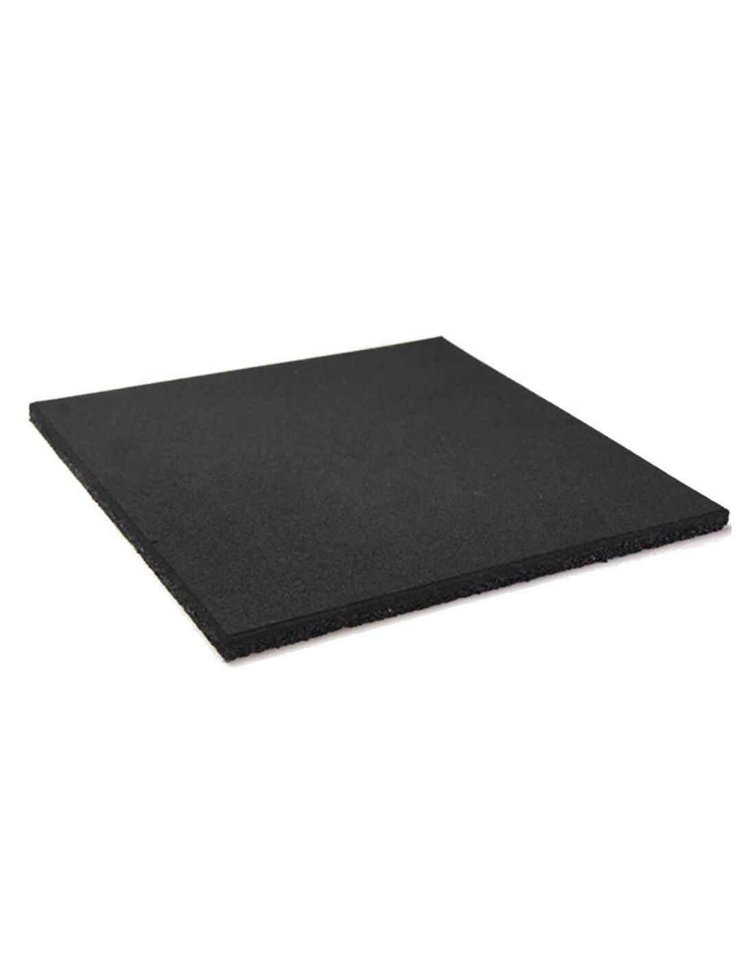 Loseta de Caucho Maciza Profesional | 50 JARDIN202 Negra 40 mm - Pack 8 uds 2/5