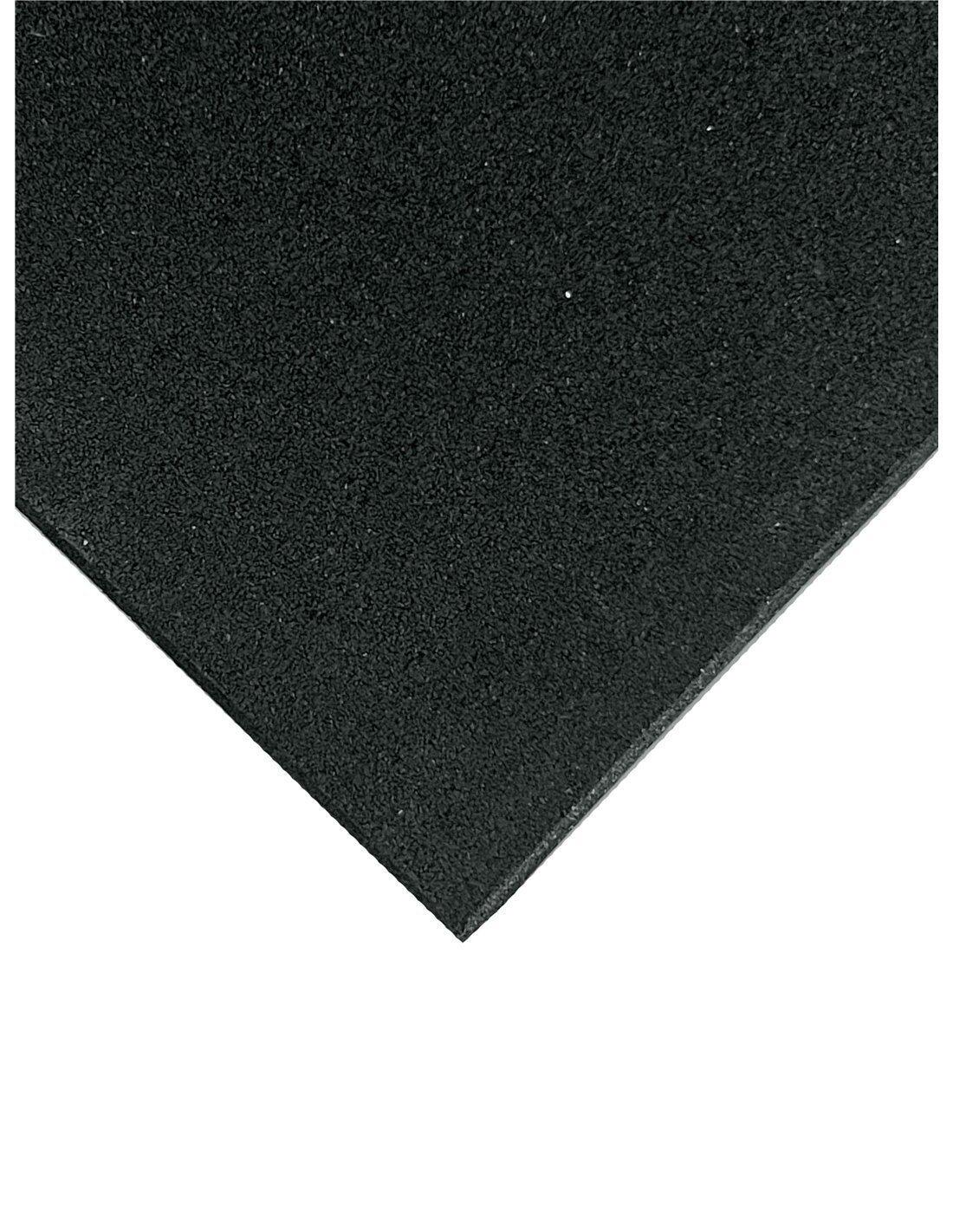 Loseta de Caucho Profesional Grano Fino 1X1m - Roja 20mm 5/5