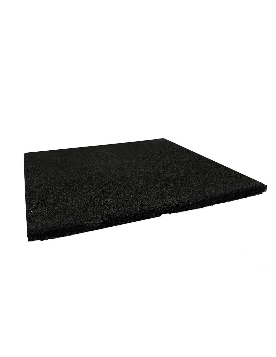 Loseta de Caucho Maciza Profesional Halterofilia 500x500mm | 20MM - JARDIN202 3/5