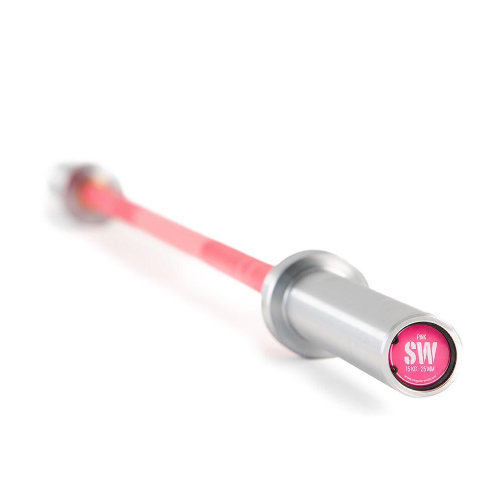 Barra Olímpica 15 Kg Pink Home-Cromo 2/7