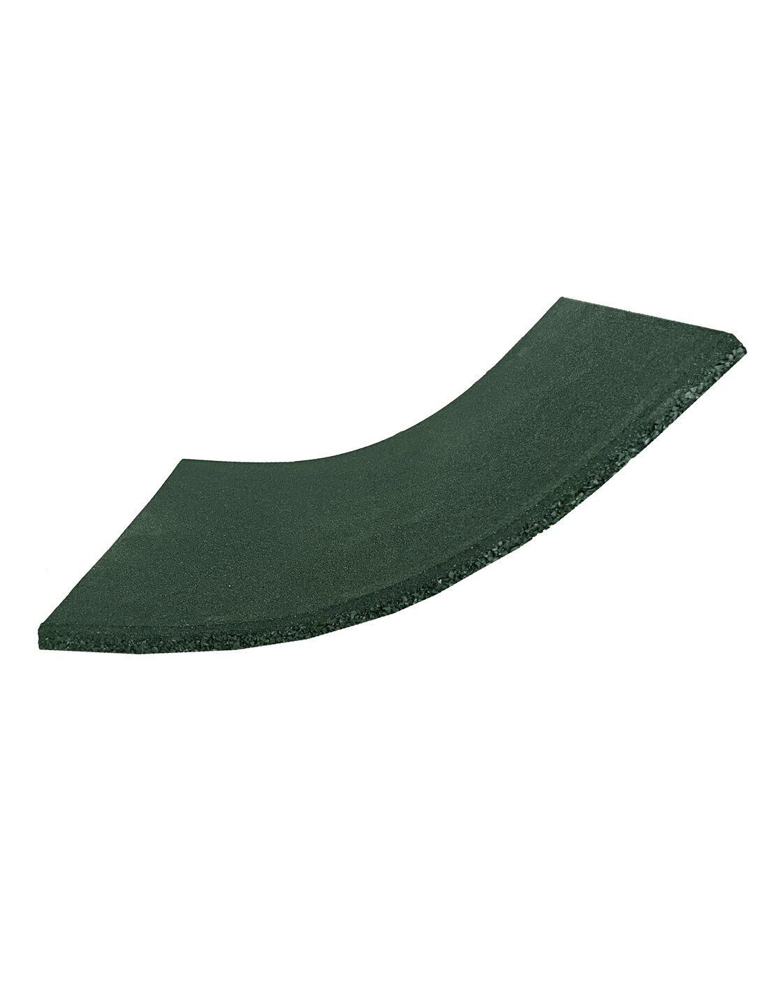 Loseta de Caucho Maciza Profesional | 50 JARDIN202 Verde 20 mm - Pack 4 uds 4/5