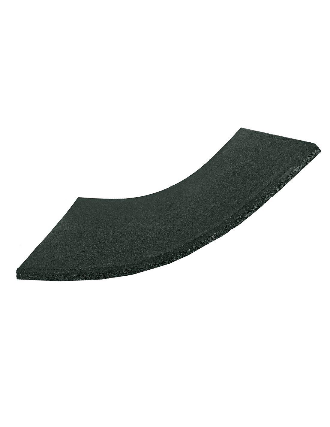 Loseta de Caucho Profesional Grano Fino 1X1m - Roja 20mm 4/5