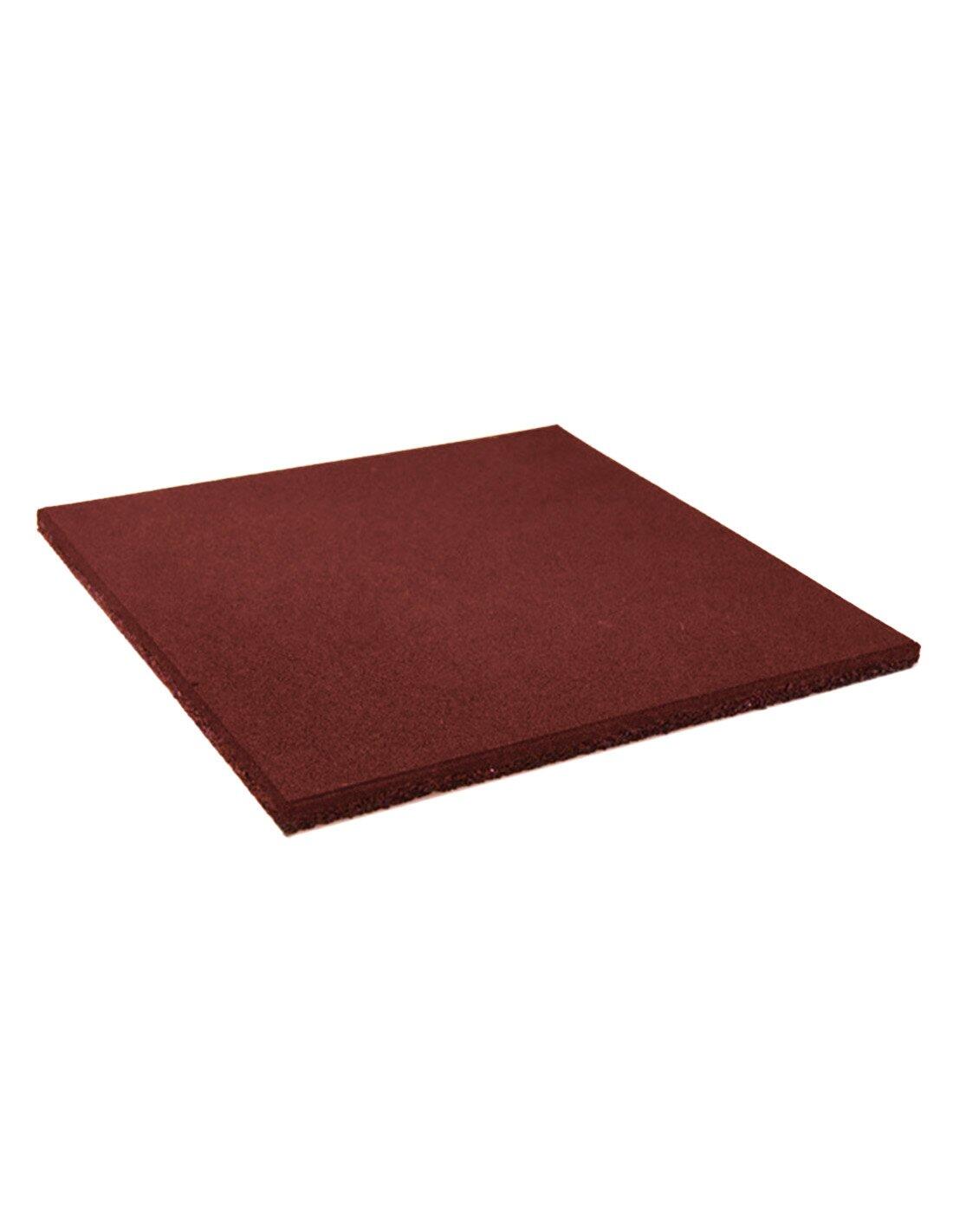 Loseta de Caucho Maciza Profesional | 50 JARDIN202 Roja 20 mm - Pack 8 uds 2/5