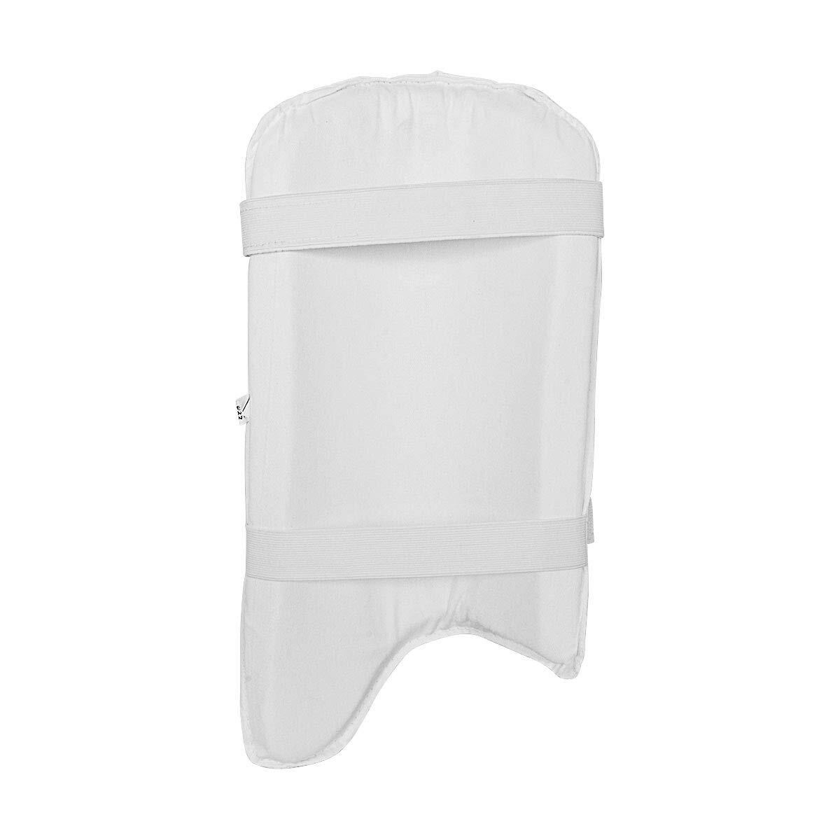 DSC Intense Attitude Cricket Thigh Pad | Farbe: Weiß, Blau | Herren Rechtshänder 3/5