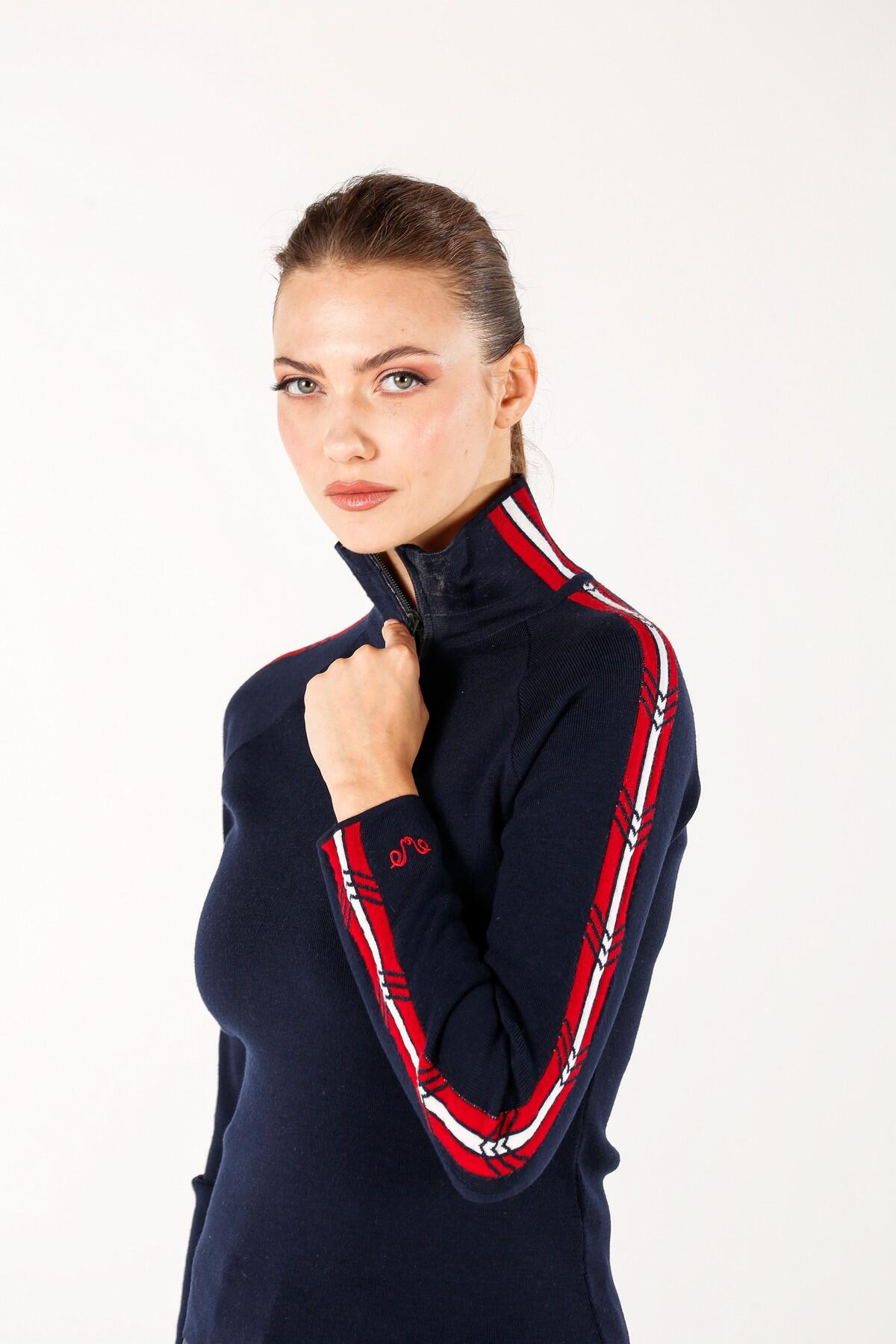 Sweter turystyczny damski Woolona 100% Merino 7/7
