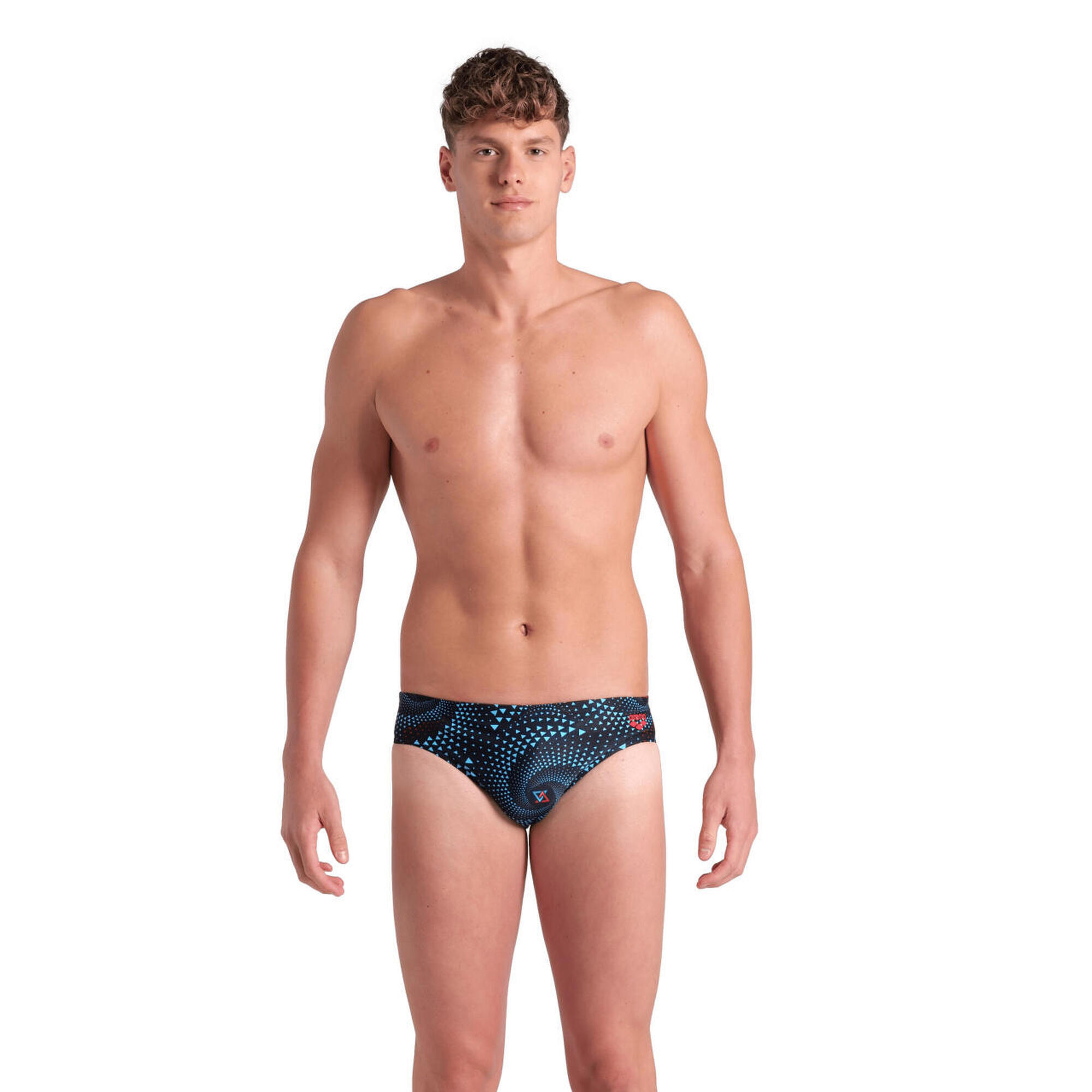Kąpielówki Arena FIREFLOW SWIM BRIEFS BLACK MULTI 5-85