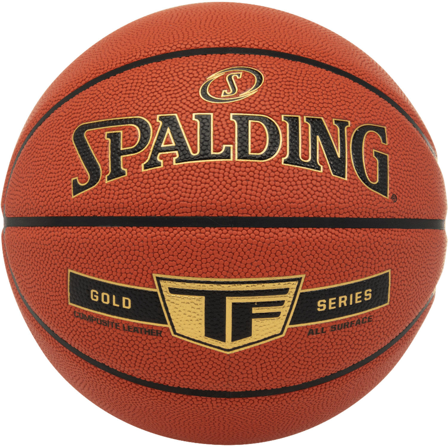SPALDING Basketbalový míč TF Gold Composite