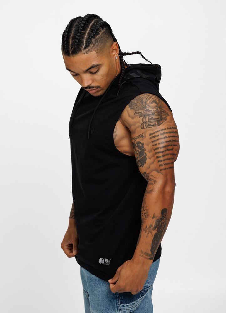 Tank męski Pitbull top z kapturem Spandex Hilltop 2/6