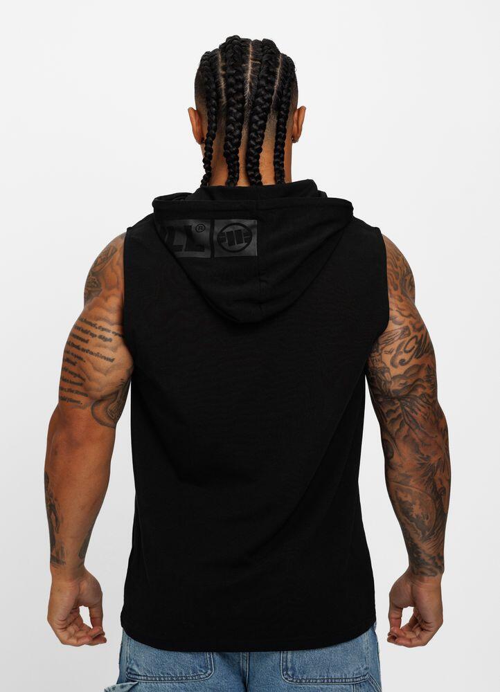Tank męski Pitbull top z kapturem Spandex Hilltop 3/6