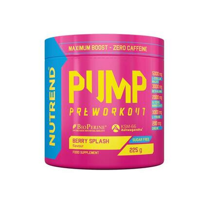 Preworkout - Pump Pre Workout (225g) - Berry
