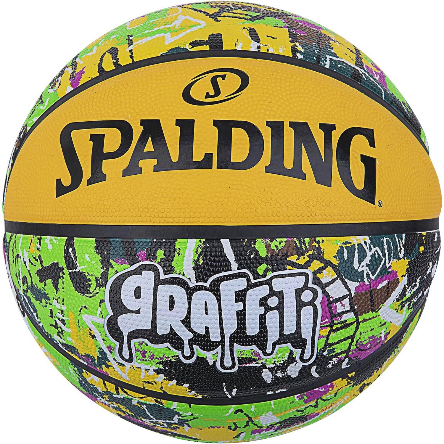 Spalding Pallacanestro Graffiti Giallo 1/3