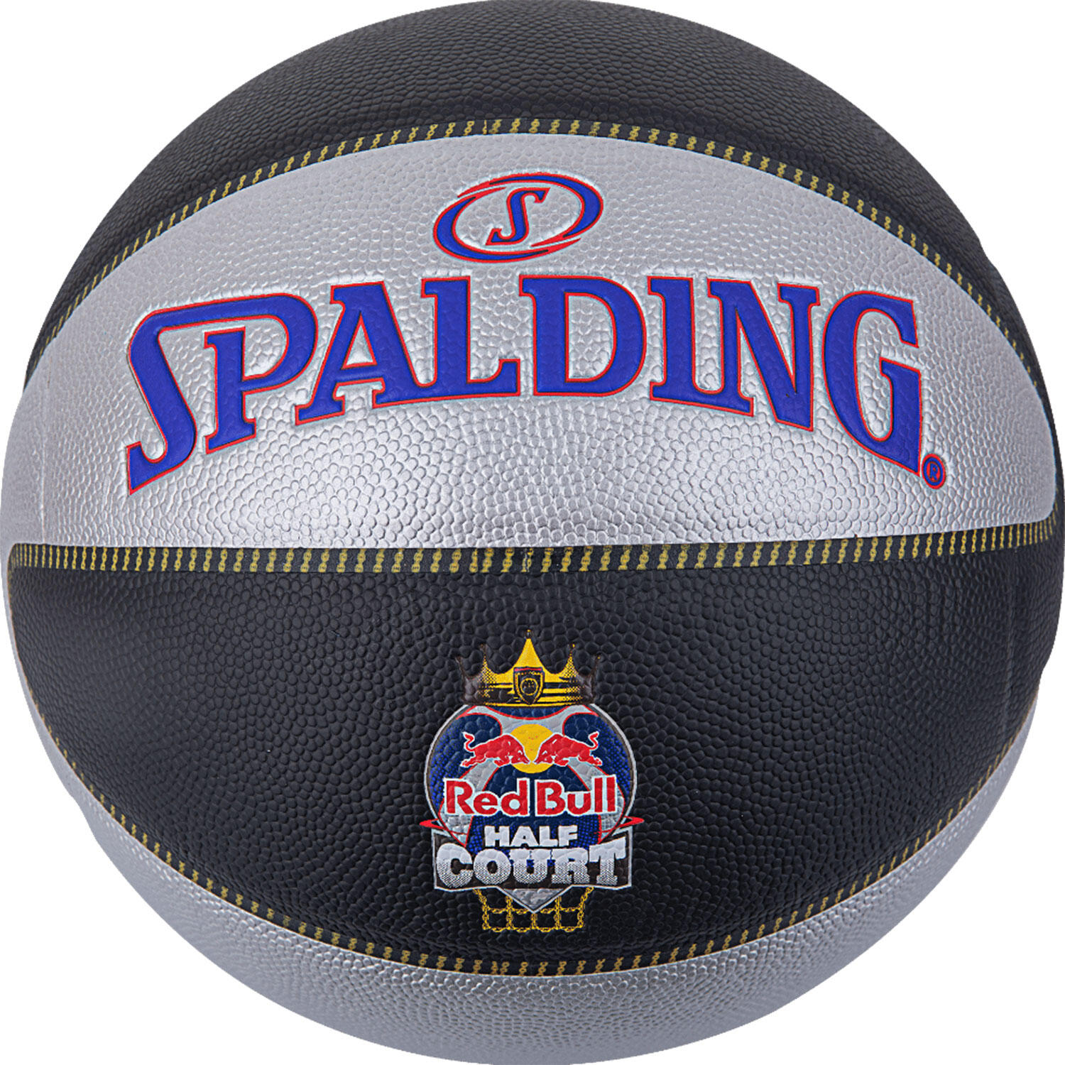 Spalding - Ballon De Basket Tf-33 Red Bull Half Court Ball - Ballon De Basket - Gris|noir - 7 - Decathlon