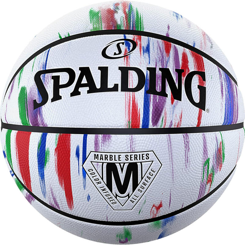 Balón baloncesto Spalding Marble White