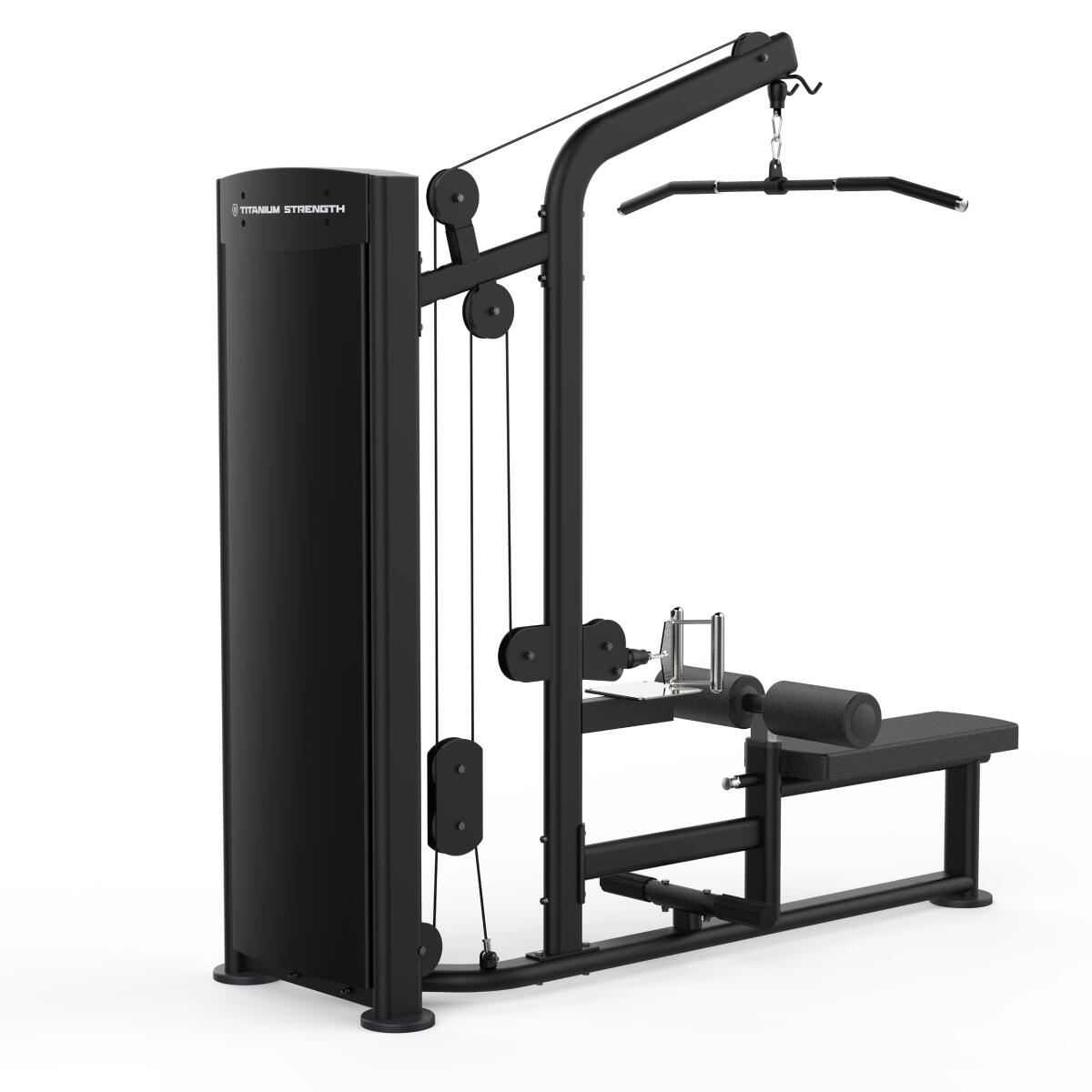 Selectorizada Polea Alta y Remo Titanium 5/5