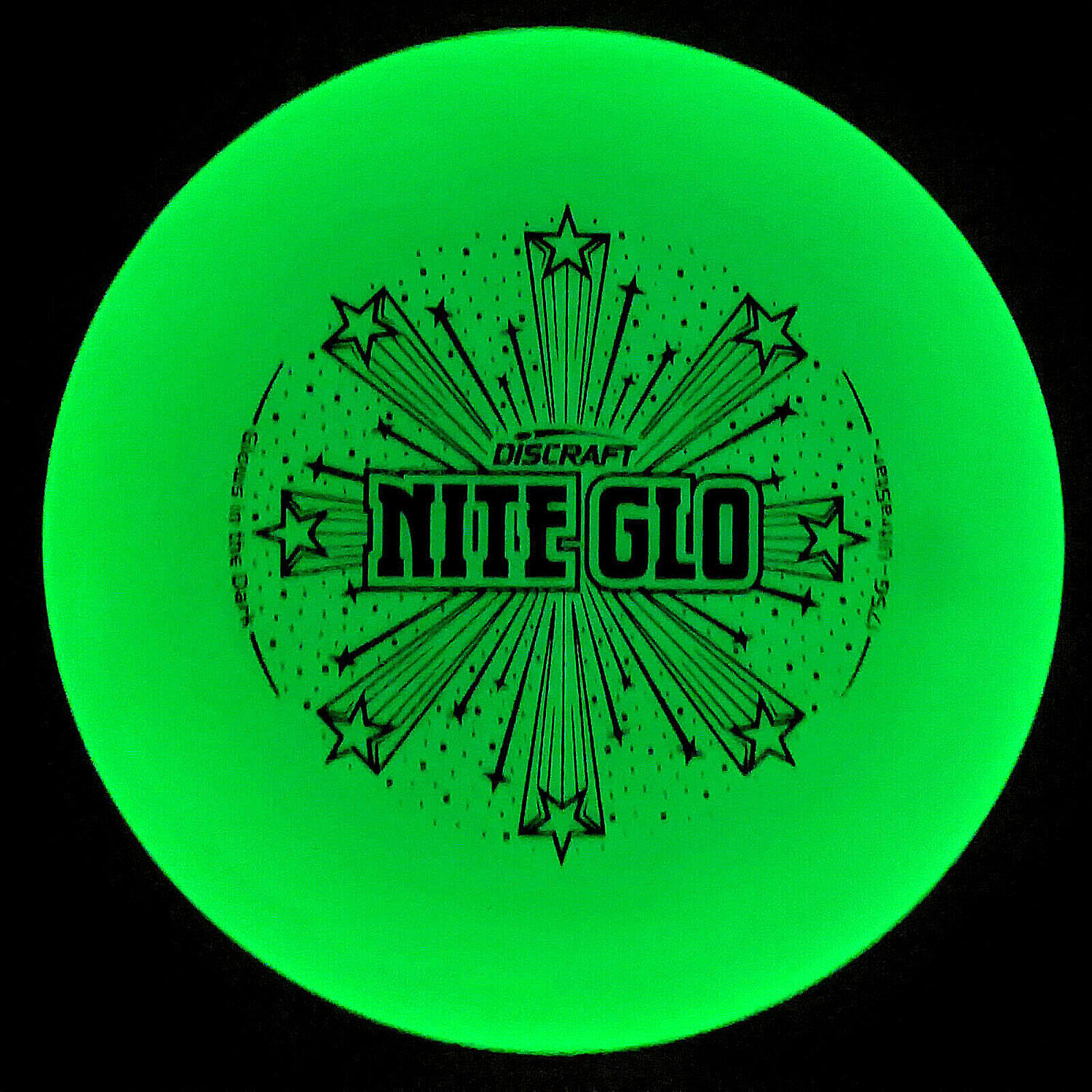 FRISBEE DISCRAFT ULTRA-STAR NITE GLOW 175 GRAM 2/2