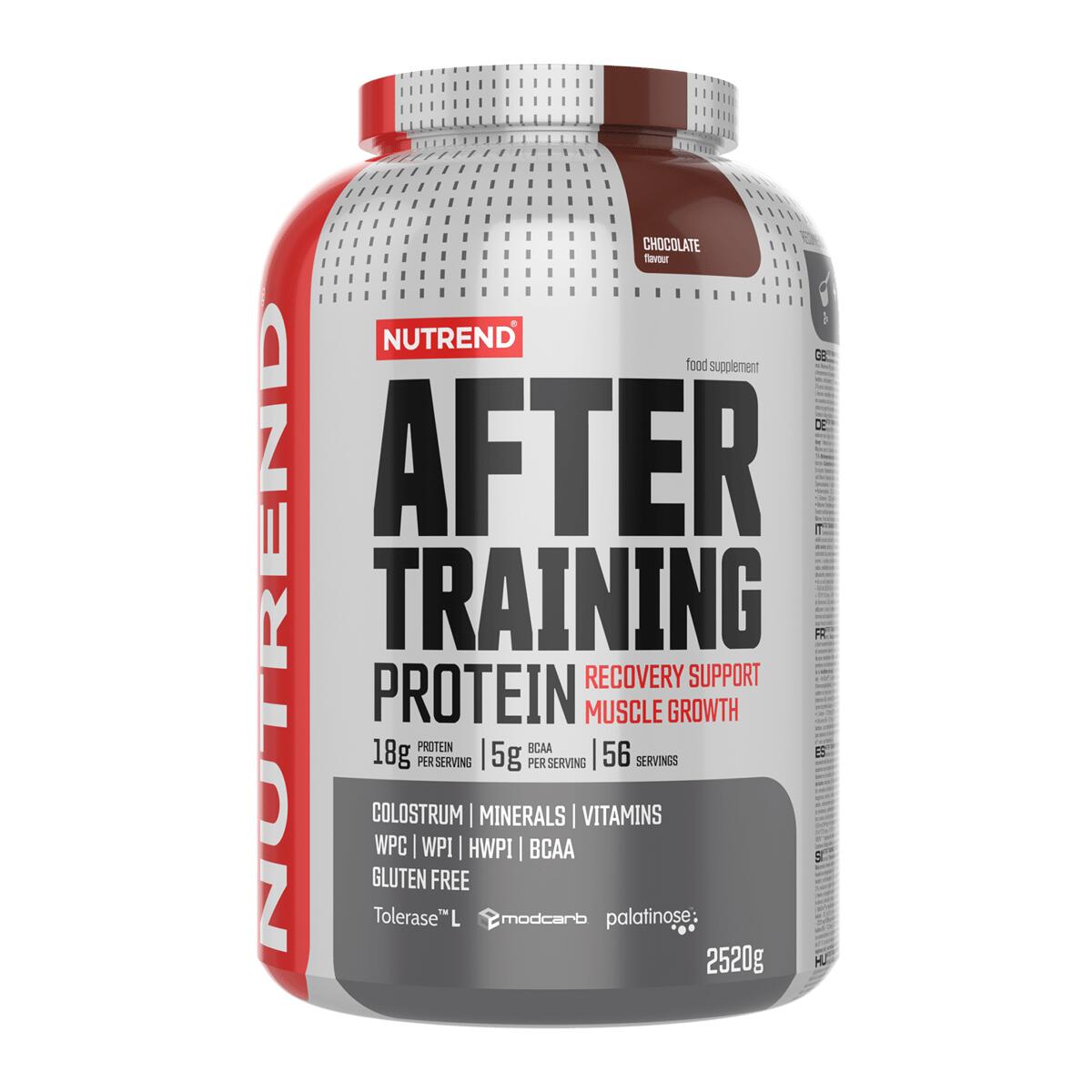 NUTREND Potréninkový protein AFTER TRAINING PROTEIN, čokoláda