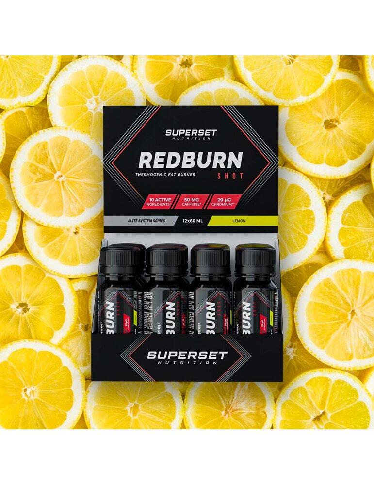 Brûleurs De Graisse | Redburn Shot (12x60ml) | Citron 6/7