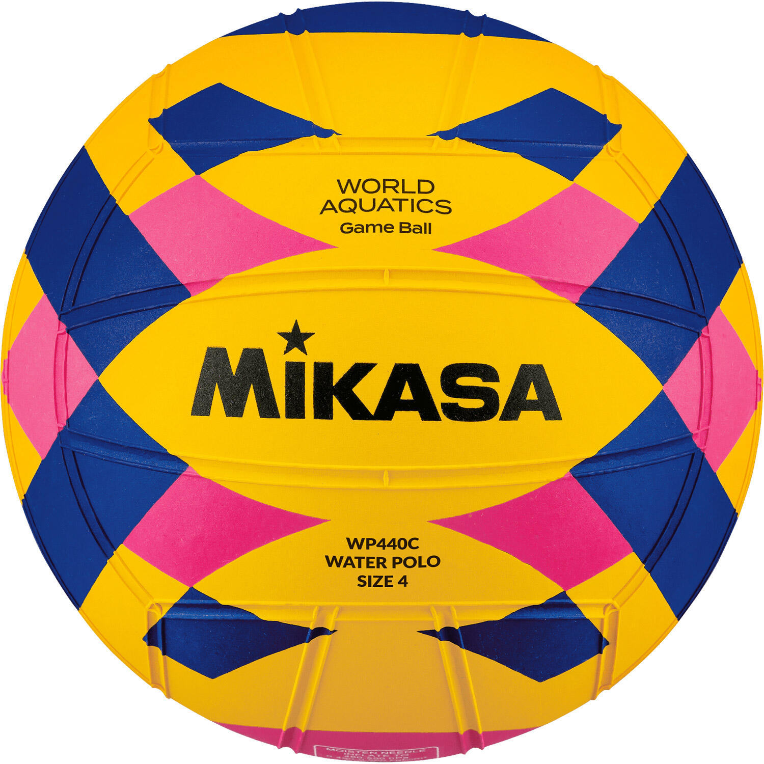 Mikasa - Ballon Water-polo Mikasa Wp550c Fina Official Game Ball - Ballon De Water Polo - Jaune|rose - Taille Unique - Decathlon