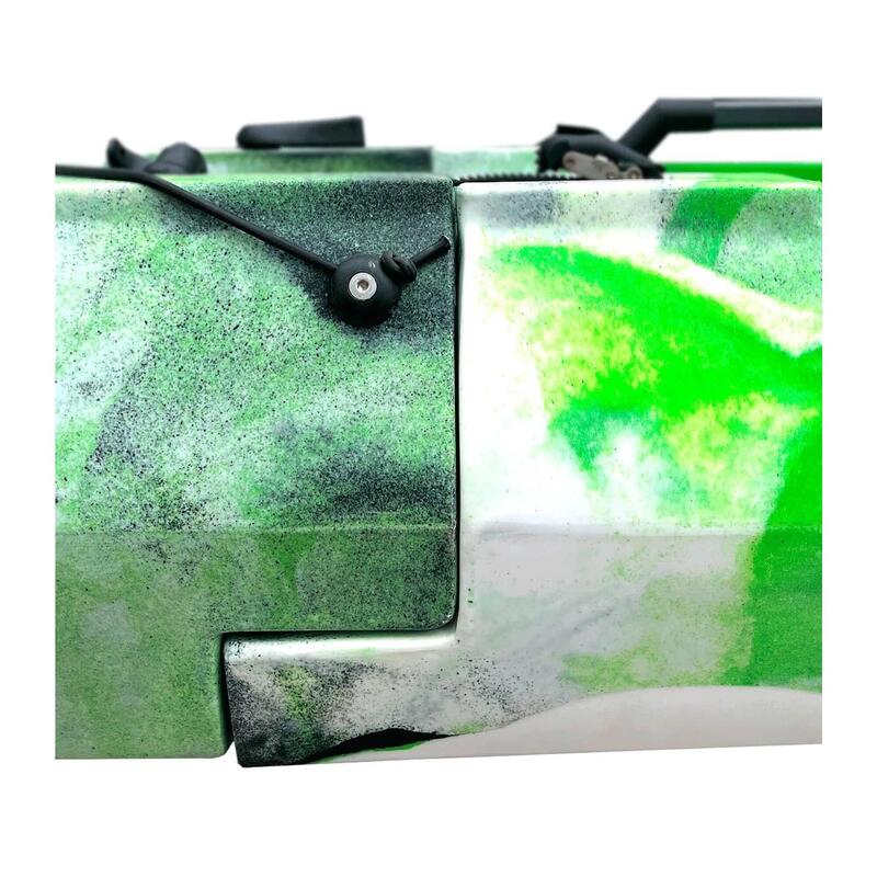 Kayak modular a pedales EVO ONE Verde Camo (290x81 cm)