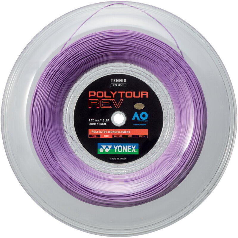 Cordage de tennis Yonex Rouleau Polytour Rev 125