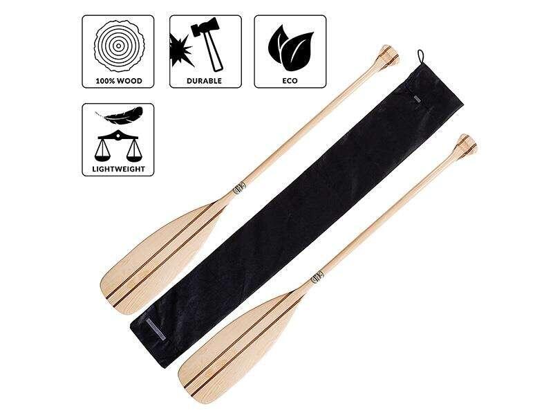 Pagaj drewniany John Paddle + pokrowiec Paddle Sleeve