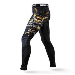 Ground Game Oni Samurai jambières MMA pour hommes