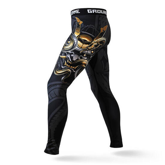 Legginsy do sportów walki męskie Ground Game Oni Samurai
