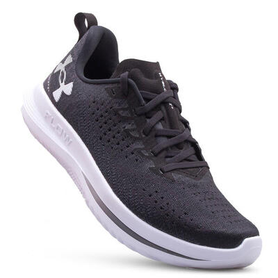 Zapatilla De Running Ua Velociti 4 Under Armour Negro Y Blanco
