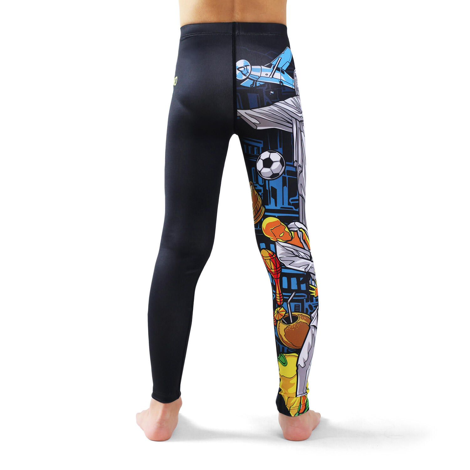 Legginsy sportowe dla dzieci Ground Game Brasil Kids 4/4