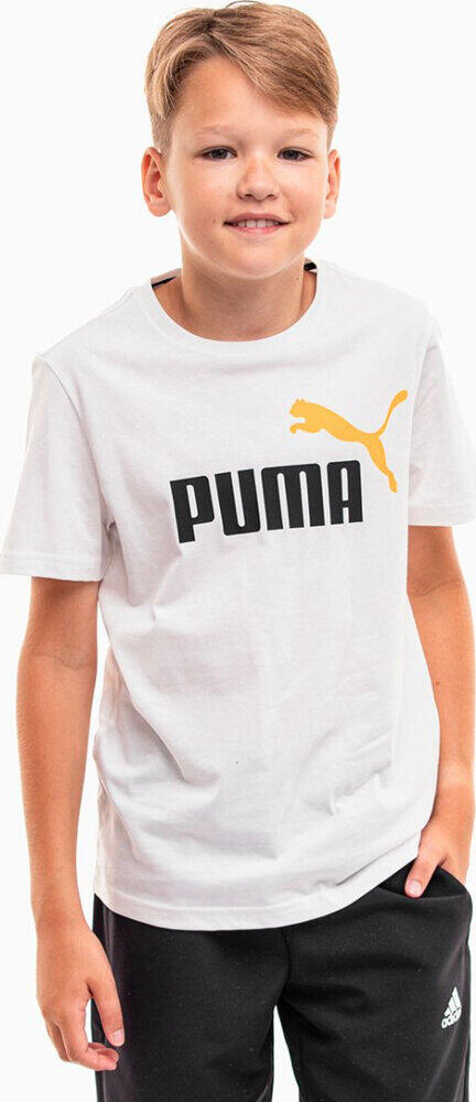 Maglia a maniche corte Puma Ess+ 2 Col Logo per unisex ragazzi 1/3