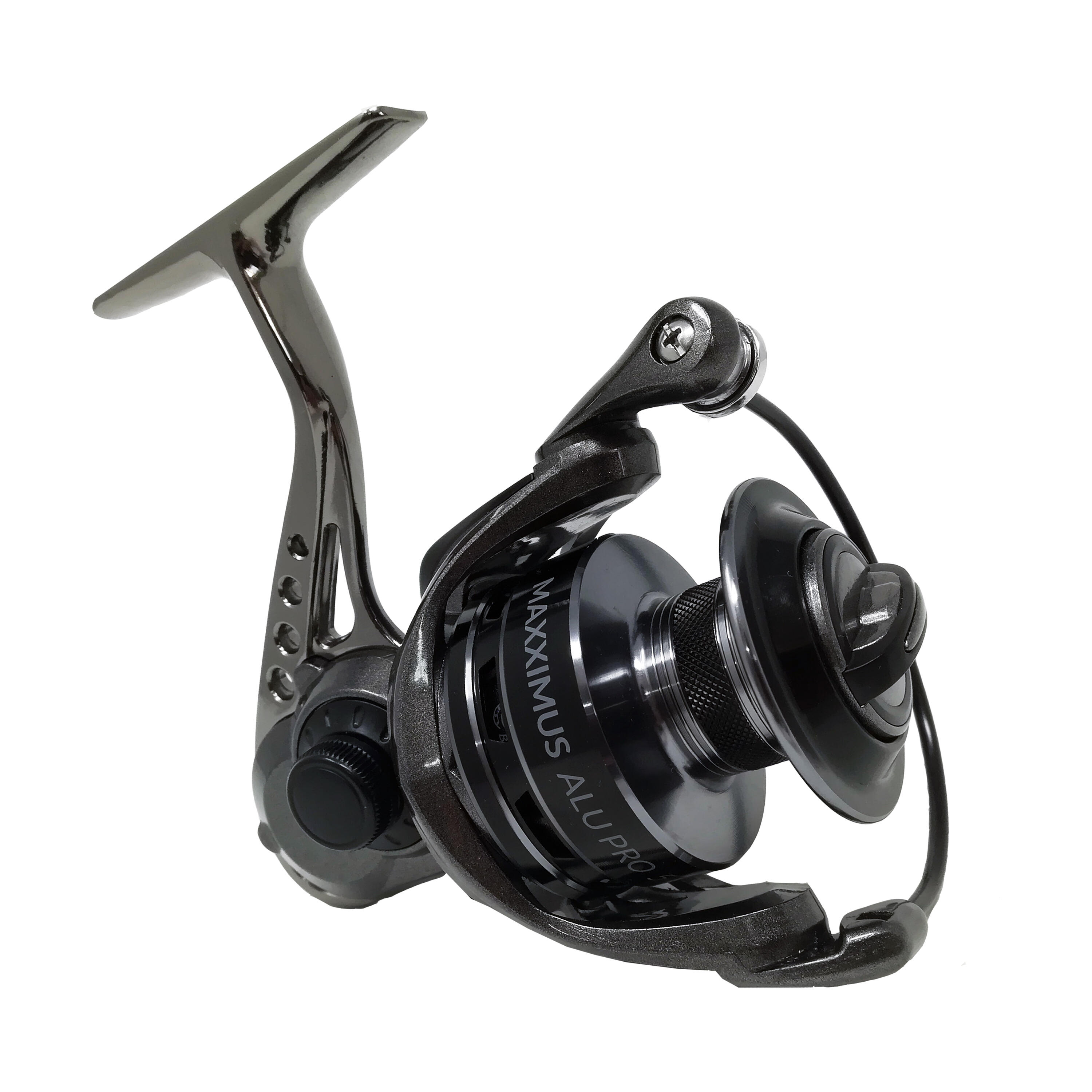 MAXXIMUS AluPro Front Drag Fixed Spool Reel 5+1 ball bearings and spare spool 3/4