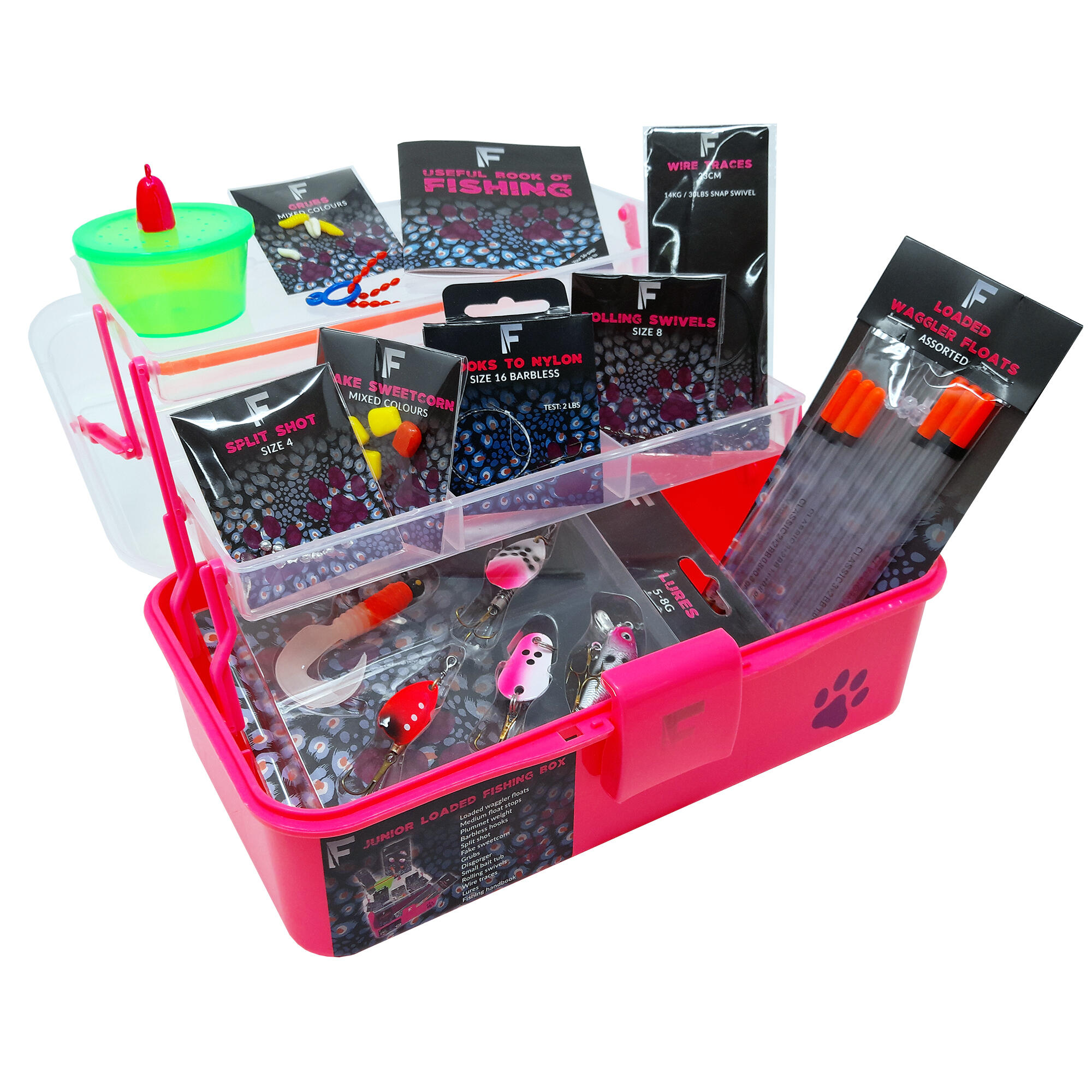 Junior Loaded Accessories Fishing Box 5/5