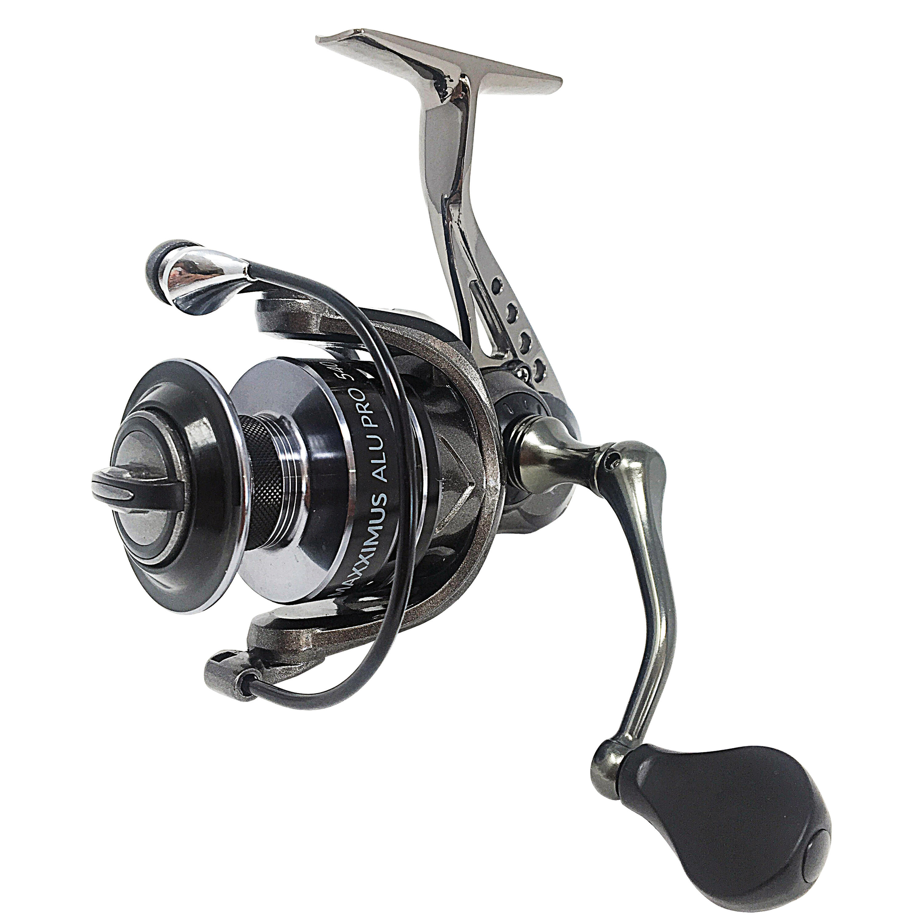 FLADEN MAXXIMUS AluPro Front Drag Fixed Spool Reel 5+1 ball bearings and spare spool
