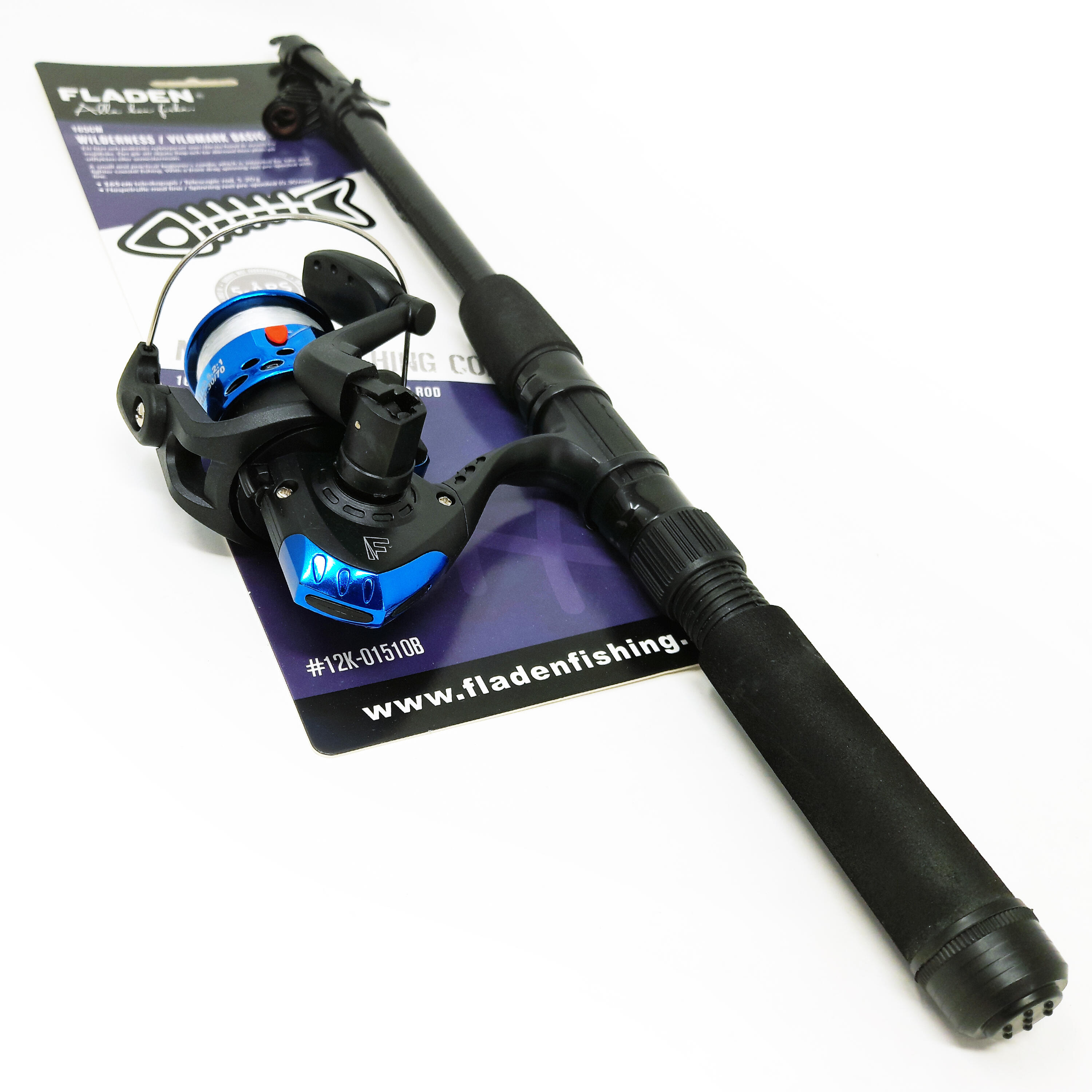 1.65m Wilderness Telescopic Rod & Reel Starter Set 5-20g 5/5