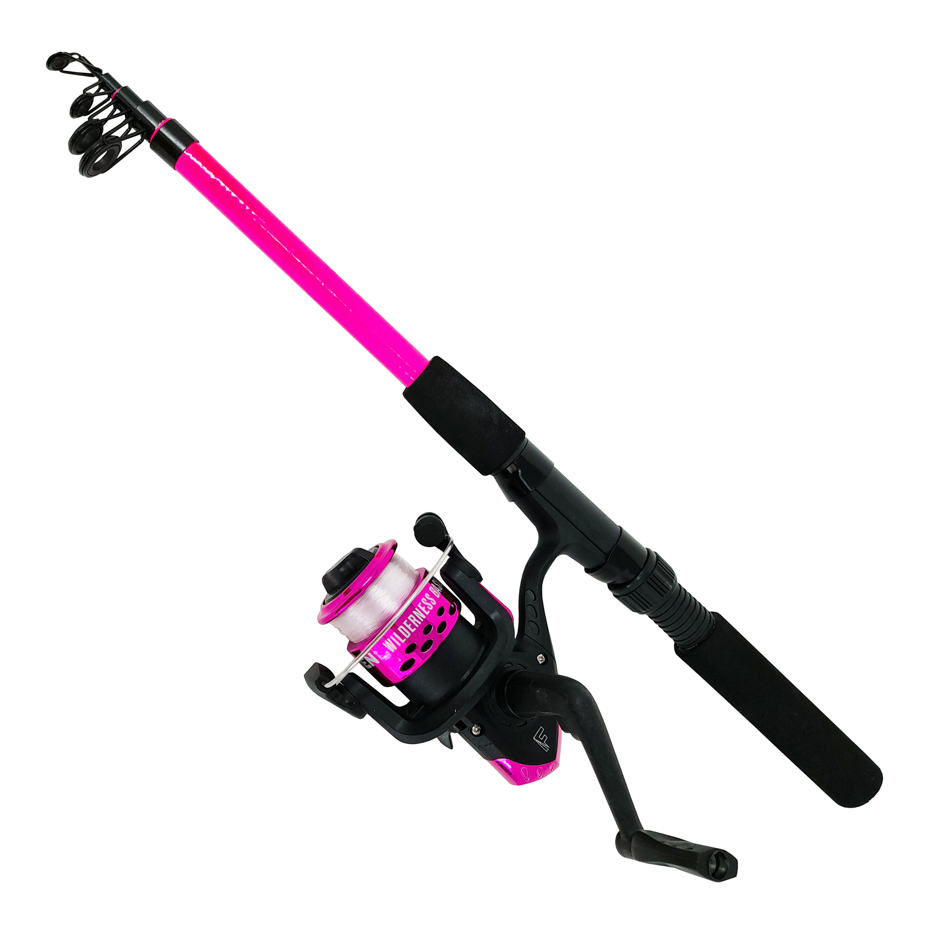FLADEN 1.65m Wilderness Telescopic Rod & Reel Starter Set 5-20g