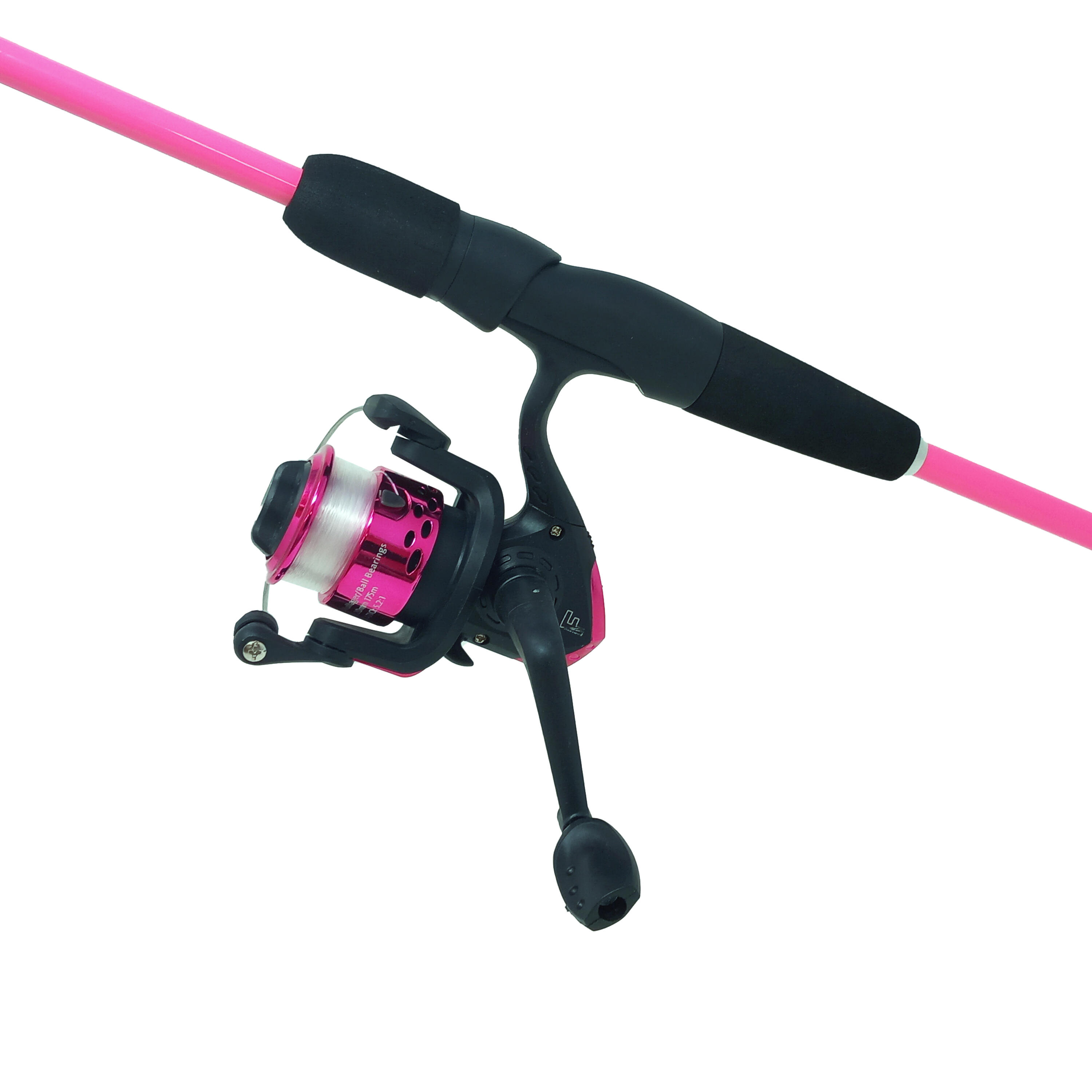 Penn Fierce Penn Pink Fishing Rod 2pc Fight Junior Rod Reel Combo