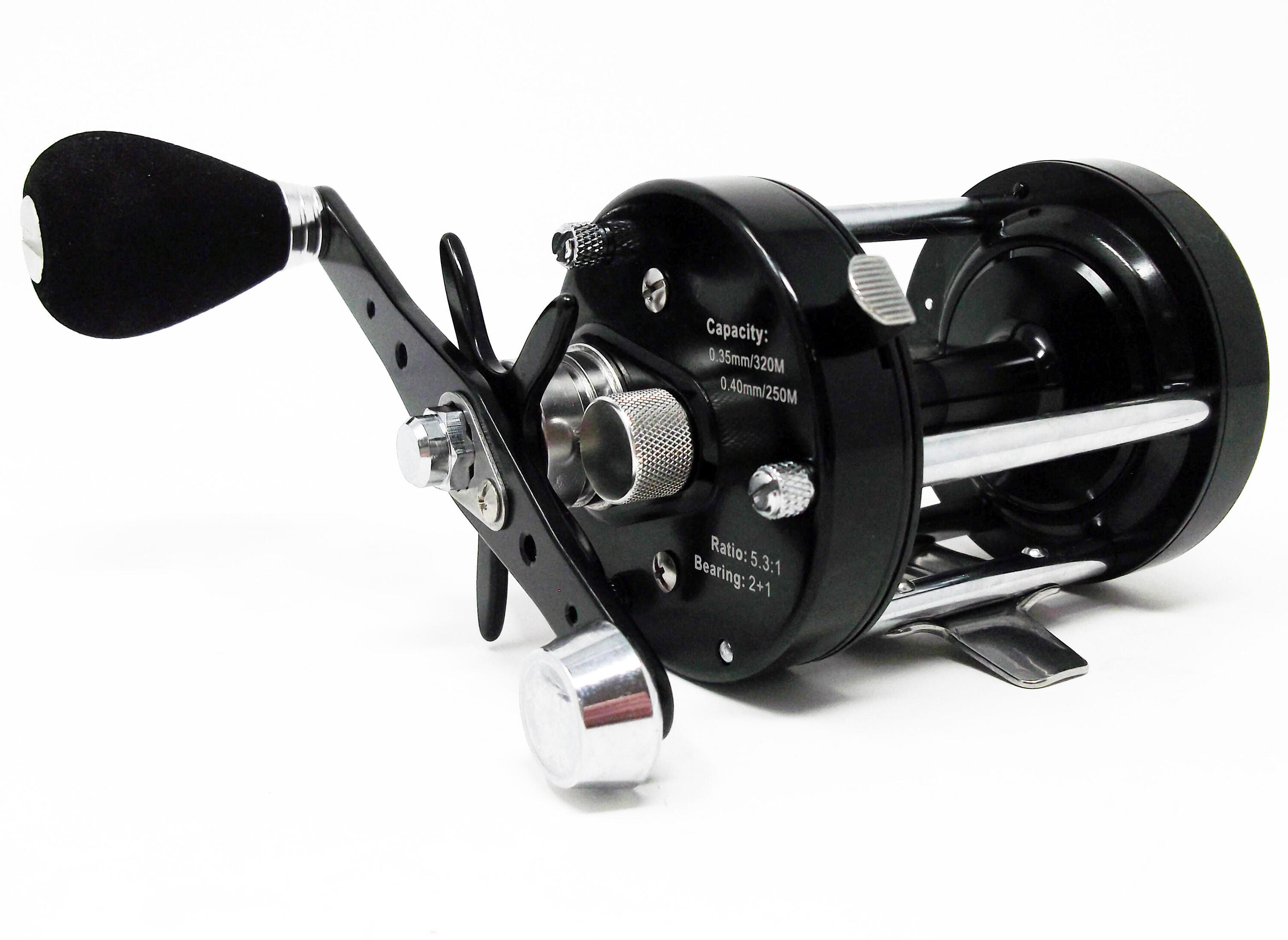 FLADEN MAXXIMUS 665 High-Speed Multiplier Reel 2+1bb Left Hand