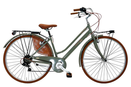 Vélo de ville Dolce Vita by Canellini CAPPUCCINO pour femme - Gris Mousse