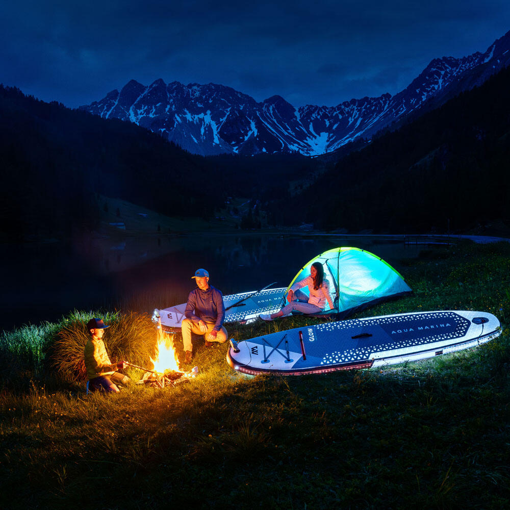 Paddle gonfiabile Aqua Marina Glow 10’4″ – Innovativo SUP luminoso 5/6