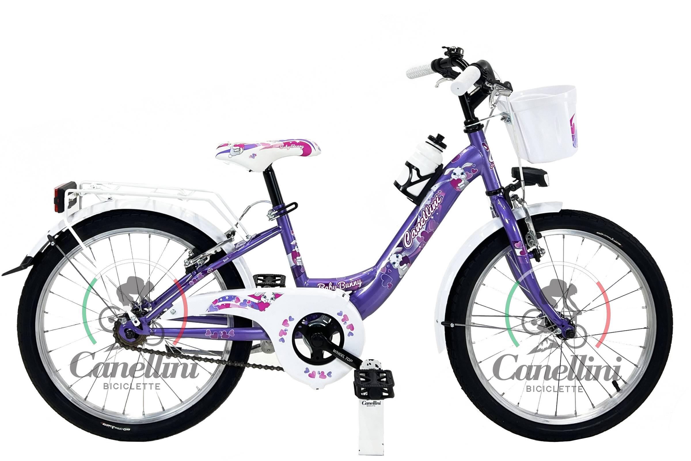 Kinderfahrrad Canellini VENERE 20" BABY BUNNY - Hellblau 5/5