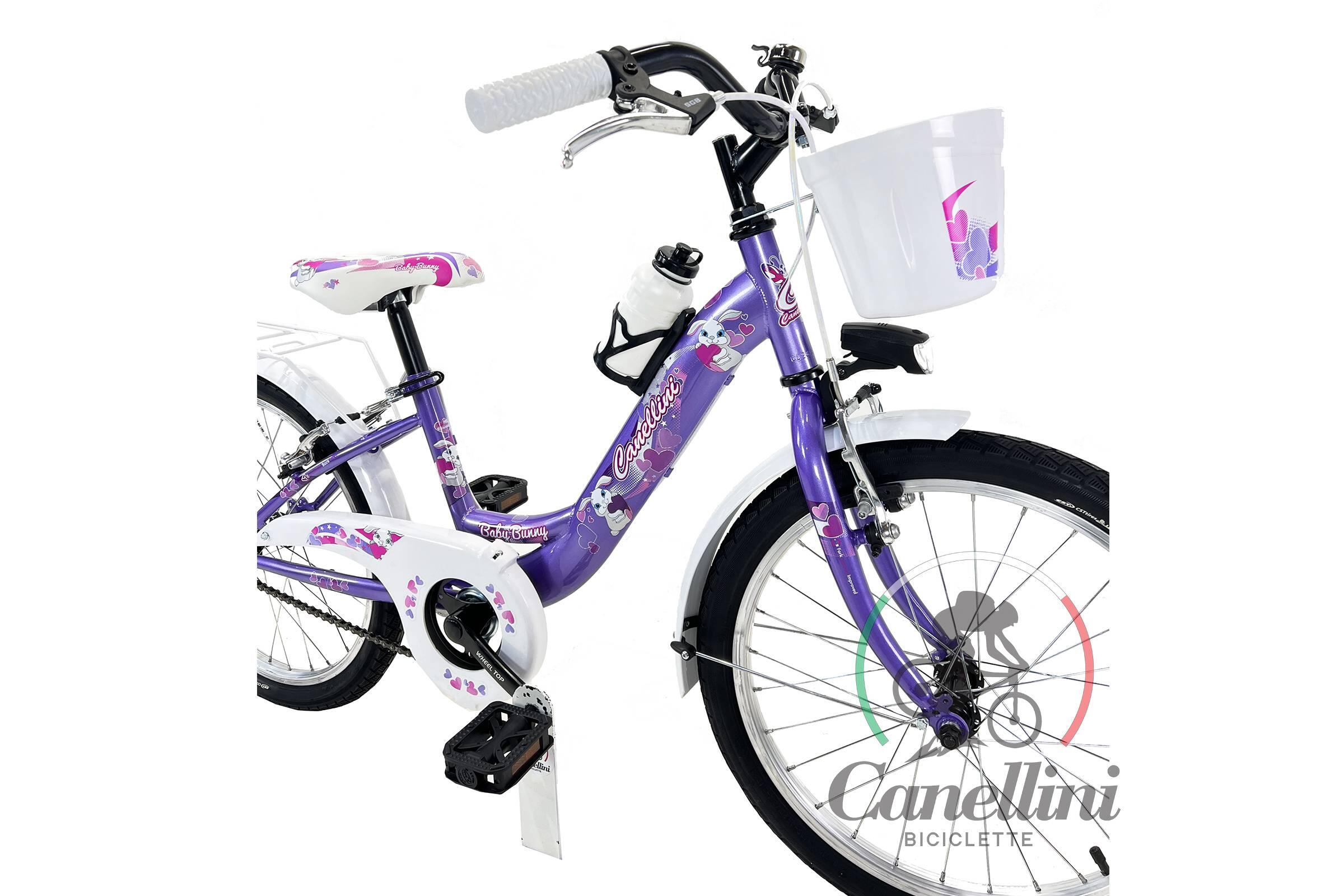 Kinderfahrrad Canellini VENERE 20" BABY BUNNY - Hellblau 4/5
