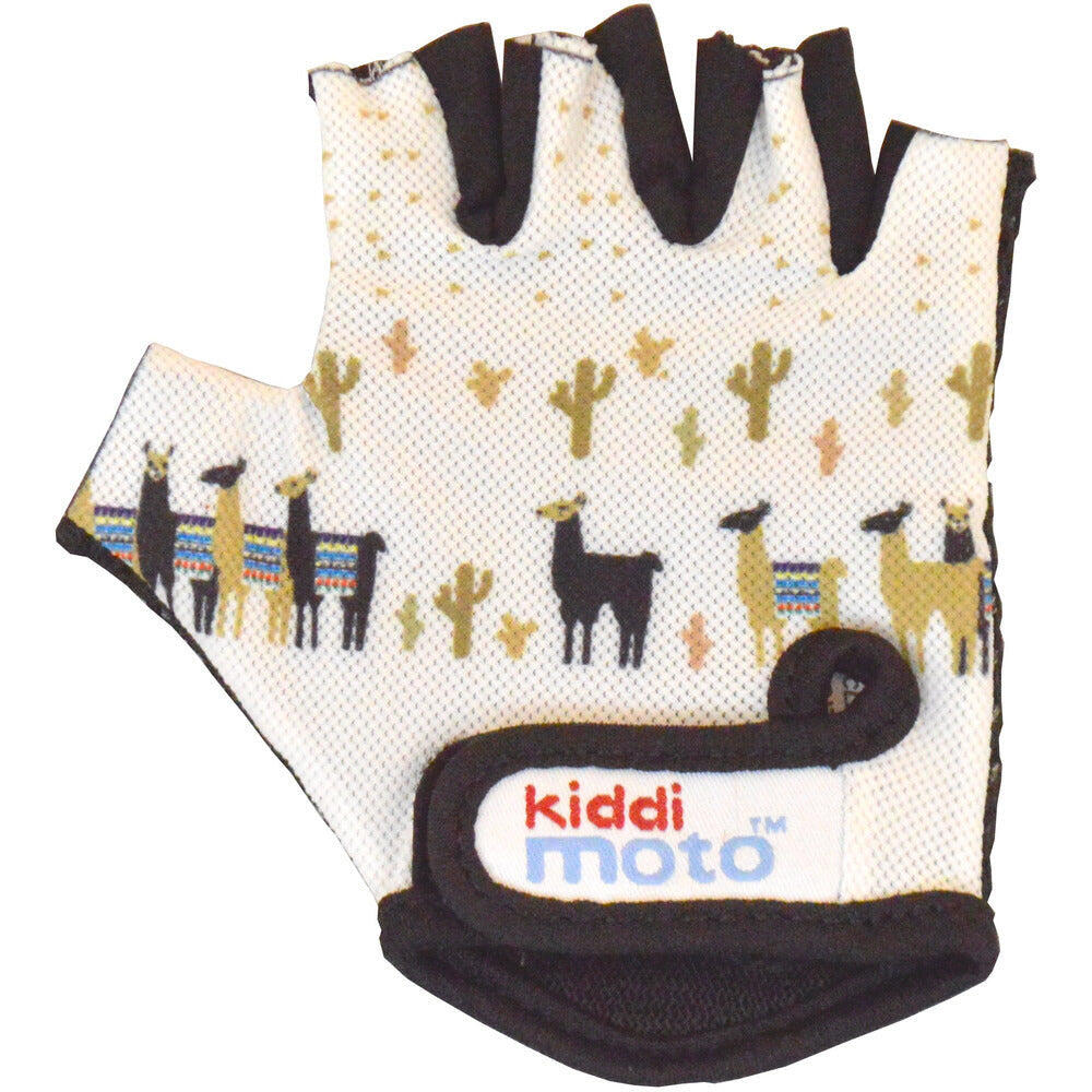 KIDDIMOTO Llama Cycling Gloves