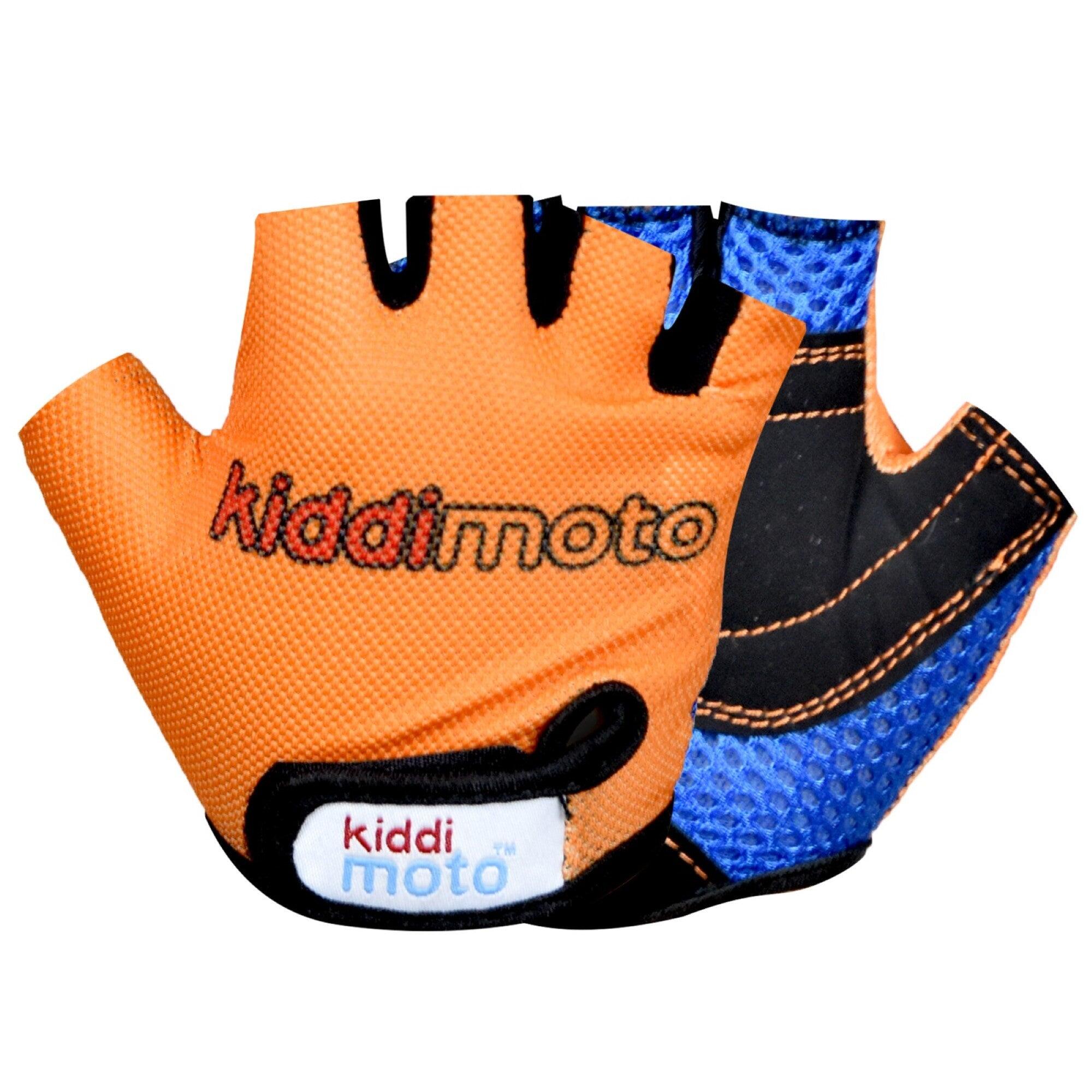 KIDDIMOTO Orange Cycling Gloves