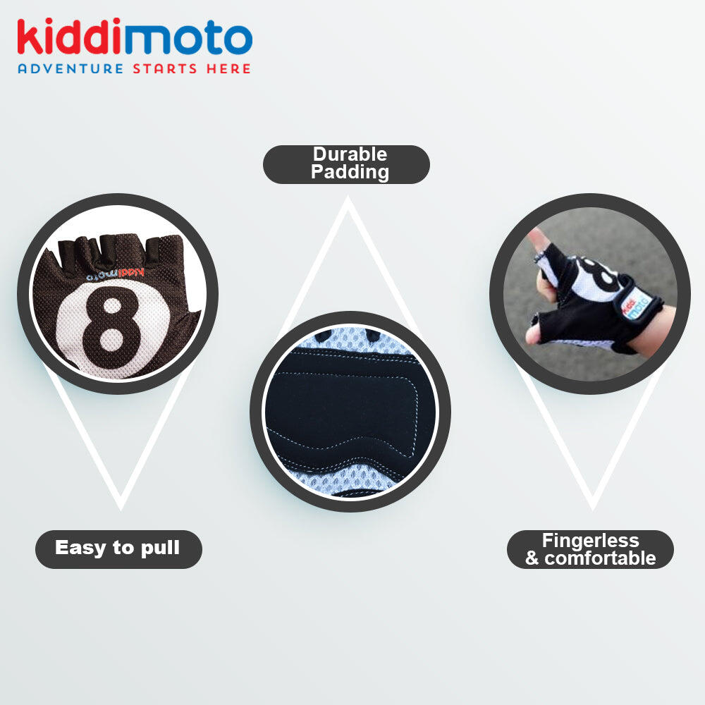 8 Ball Cycling Gloves 3/6