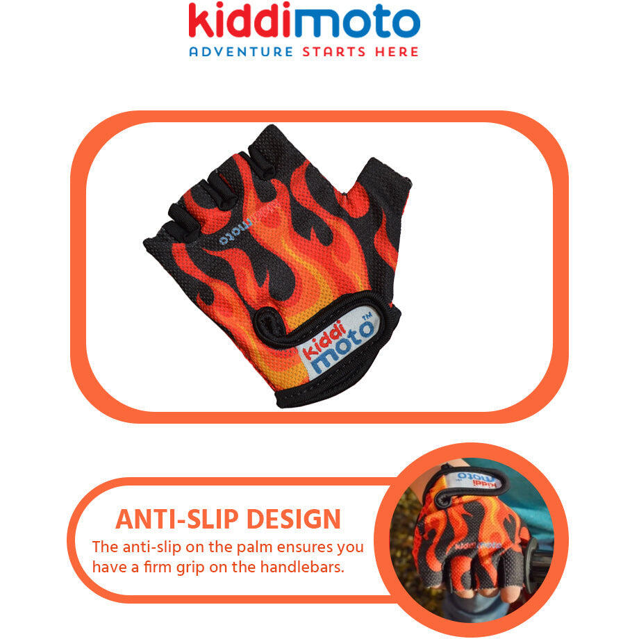 Kids Flame Cycling Gloves 4/7