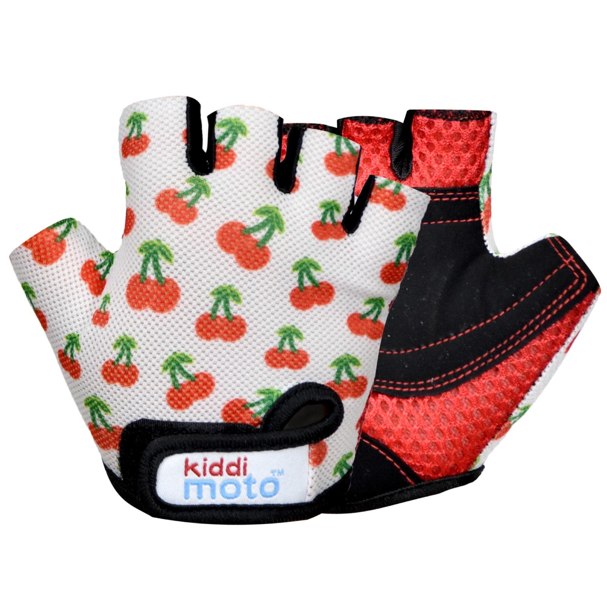 KIDDIMOTO Cherry Cycling Gloves