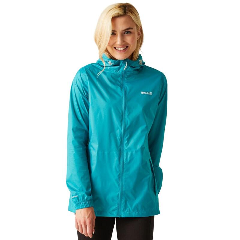Dames Pk It Jkt III Waterdichte Jas met Capuchon (Tahoe Blauw)