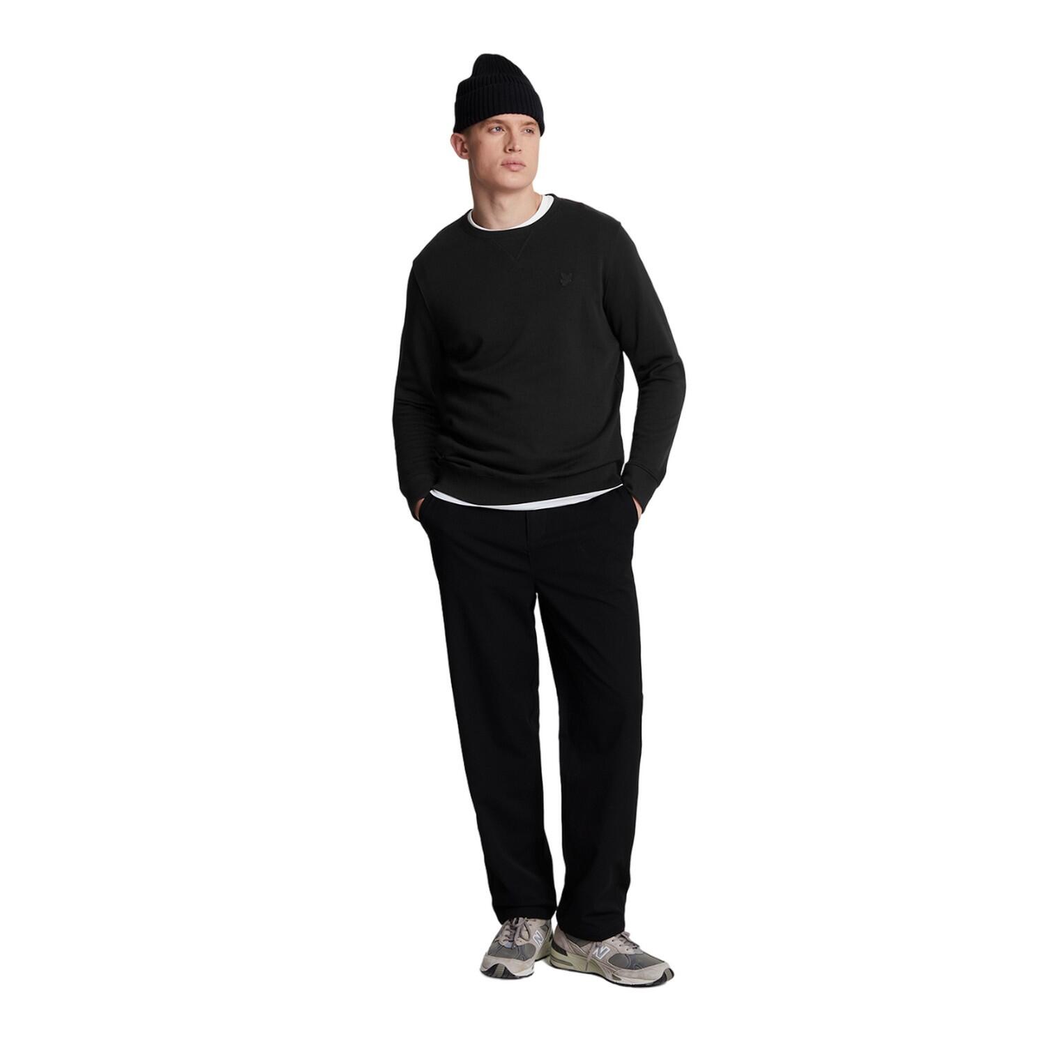 Men's sweatshirt (Bright black)