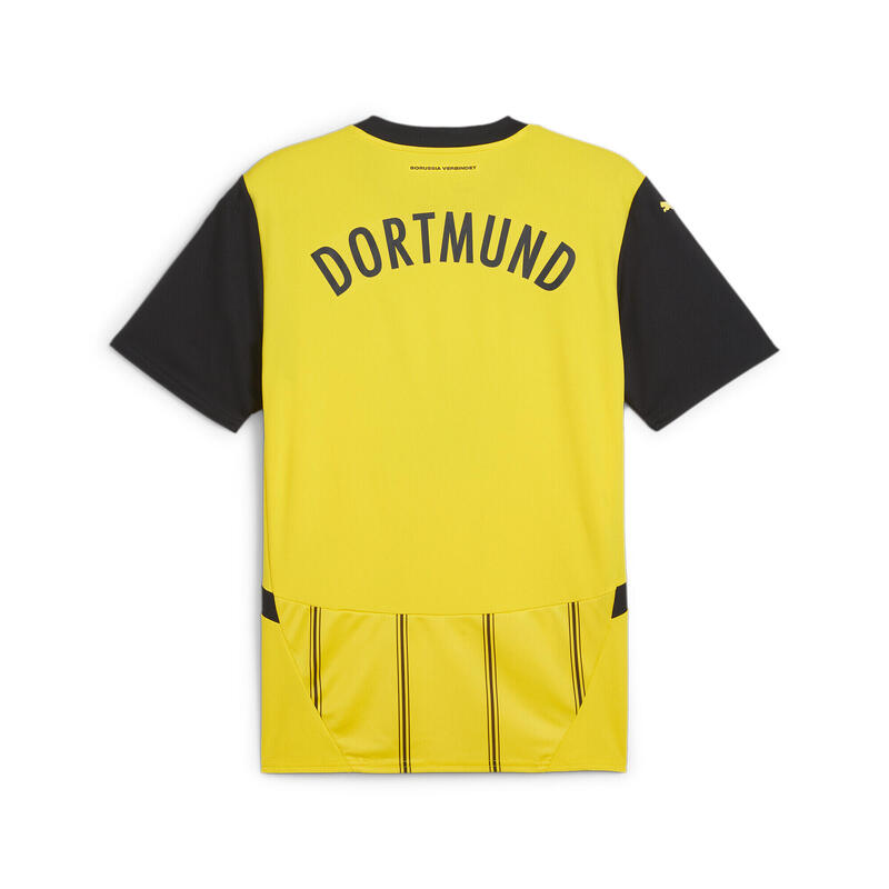 Męska koszulka domowa Borussia Dortmund 24/25 PUMA Faster Yellow Black