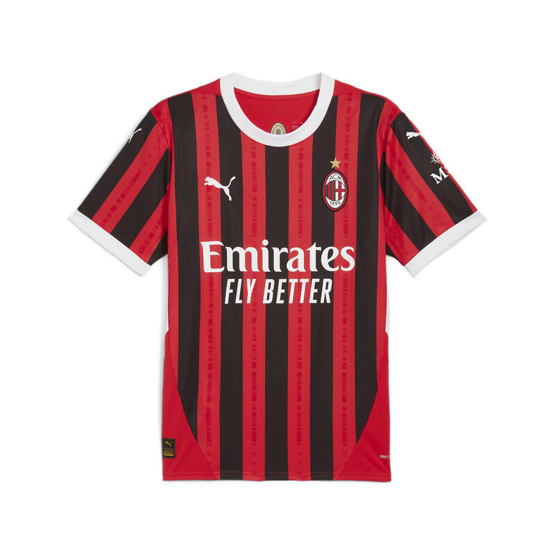 AC Milan 24/25 thuisshirt voor heren PUMA For All Time Red Black